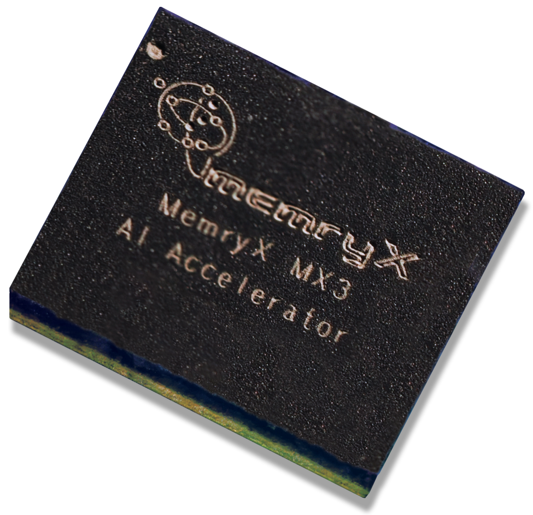 MemryX MX3 AI accelerator chip